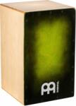 Meinl SC100GRB Snarecraft 100 Cajon, Baltic Birch, Special Edition - Green Burst