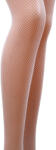 Passion TI020 Tights Fishnet Bianco 3-4