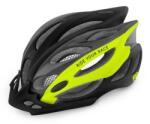 R2 Bukósisak Ath01a1/l Wind Inmold. fekete/fluo. sárga - elitebike