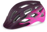 R2 Bukósisak Lumen Ath18n/m Inmold, Ledes, Sötétlila/rózsaszín Menta (55 - 59 Cm)