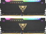 Patriot Viper Steel RGB 64GB (2X32GB) DDR4 3600MHZ PVSR464G360C8K