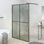 vidaXL Paravan duș walk-in, 140x195 cm, sticlă securizată închis (151888)