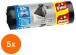 FINO Set 5 x 30 Saci Menajeri Fino Economy, HD, 35 l (5xSAFINO00031)