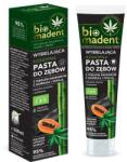 Bio Madent Pastă cu cărbune și papaya pentru albirea dinților - Bio Madent 100 ml