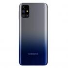Samsung M317 Glaxy M31s akkufedél (hátlap) kamera lencsével és ragasztóval, kék, ezüst gyári