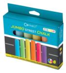  Kréta színes 6db-os Jumbó CONNECT vegyes színek pormentes (32774)
