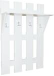 Spectral Mobila Cuier 4 fasii alb, 70 x 25 x 100 cm