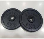 Orion fitness Диск Черен Чугун 30мм 5кг х 2бр