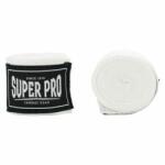 SUPER PRO Бинтове за Бокс Super Pro Hand Wraps White 250 см