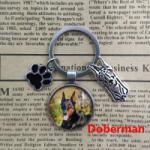  Kulcstartó Dobermann 2