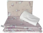KidsDecor Lenjerie de pat pentru copii ursuletul martinica roz - 70x120 cm, 100x135 cm Lenjerii de pat bebelusi‎, patura bebelusi