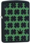 Zippo Brichetă Zippo Clover and Cannabis Leaf 29729 29729 Bricheta