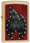 Zippo Brichetă Zippo Leather Flame 28139 28832 Bricheta