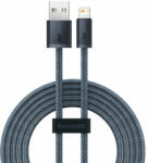 Baseus USB - Lightning kábel iPhone-hoz, 2m, 2, 4A, szürke (CALD000516) (CALD000516) - kulsoaksi