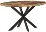 vidaXL Masă de bucătărie, 140x80x75 cm, lemn masiv reciclat (321670)