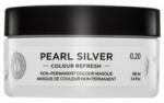 Maria Nila Colour Refresh mască hrănitoare fără pigmenți colorați pentru păr blond platinat si grizonat Pearl Silver 100 ml