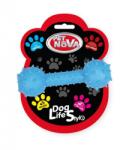 PET NOVA DOG LIFE STYLE 14cm-es súlyzó csengővel, kék, marhahús aroma