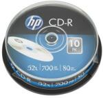 HP CD-R lemez, 700MB, 52x, 10 db, hengeren, HP (CDH7052B10) - pencart
