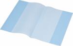 Panta Plast Füzet- és könyvborító, A5, PP, 80 mikron, narancsos felület, PANTA PLAST, kék (INP0302005103) - pencart