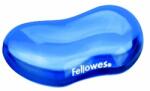 Fellowes Csuklótámasz, mini, géltöltésű, FELLOWES Crystal Gel, kék (IFW91177) - pencart