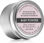 THE LIBRARY OF FRAGRANCE Baby Powder lumânare parfumată 180 g