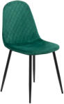  Scaun de bucatarie din catifea BUC 237X verde