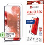 Displex Samsung Galaxy S22 Plus 5G Edzett üveg kijelzővédő (01576)