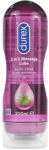 Durex Play Massage gel de masaj și lubrifiere 2 în 1 cu aloe vera 200 ml