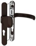 Medos Maner usa termopan, Jowisz, exterior, 92 x 32 mm, buton fix, cu arc, material aluminiu, culoare maro RAL8077