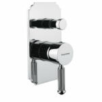 Bugnatese Athena falsík alatti zuhanycsaptelep 2 fogyasztóhoz, bronz 8572BR (8572BR)