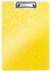 LEITZ Felírótábla, fedeles, A4, LEITZ Wow, sárga (E41990016) - pencart