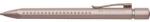 Faber-Castell Golyóstoll, 0, 5 mm, nyomógombos, rózsaszín tolltest, FABER-CASTELL Grip 2010-M, kék (TFC243907) - pencart