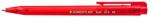 STAEDTLER Golyóstoll, 0, 5 mm, nyomógombos, STAEDTLER Ball 423 M, piros (TS423M2) - pencart