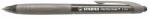 STABILO Golyóstoll, 0, 35 mm, nyomógombos, szürke tolltest, STABILO Performer+, fekete (TST32846) - pencart