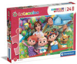Clementoni SuperColor - CoComelon család maxi puzzle 24 db-os (24227)