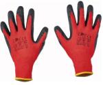 CERVA Manusi cu pelicula din latex HS-04-012, rosu-negru, 10 (805233) - vexio