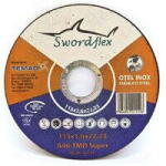 SWORDFLEX Disc de taiere SWORDFLEX A 46 TMD SUPER, plat, pentru otel, inox, 115mmx1, 6mm (550500) - pcone Disc de taiere