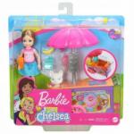 Mattel Barbie Chelsea Set de joaca cu Carucior de inghetata GHV76 Papusa Barbie
