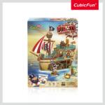 CubicFun PUZZLE 3D NAVA COMORILOR 157 PIESE - CUP832h (CUP832h)