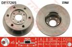 TRW Disc frana TRW SINGLE DF1726S (DF1726S)