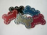 Mytag Medalion personalizat Os Swarovski, gravare inclusa (Dimensiune Medalion: Mare, Culoare Medalion: Rosu)