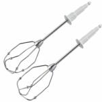 Bosch Set 2 teluri inox BOSCH FineCreamer Premium Beaters MFZ4020 - 00574757, Micile sfere din vârf adaugă mai mult aer în amestec pentru un volum ridicat, Pentru mixerele MFQ4 și MFQ3 (MFZ4020)
