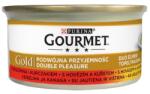 Gourmet Gold macska konzerv duo marha&csirke 12x85g