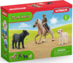 Schleich 42578 Western cowboy lovas állatokkal (SCH42578) - jatekbirodalom