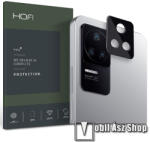 HOFI Xiaomi Redmi K40S 5G, Poco F4 5G, HOFI PRO+ kameralencse üvegfólia, 1db, 9H, Fekete