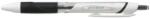 uni Golyóstoll, 0, 35 mm, nyomógombos, fehér tolltest, UNI SXN-155 Jetstream, fekete (TU155FK) - pencart