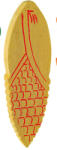 Ferplast Fogkoptató rágcsálóknak, fából készült, kukorica (84754799_K)