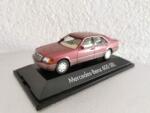 HERPA Mercedes Benz Clasa S 600 SEL 1993 Pink1/43 (16025)