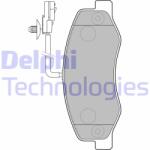 DELPHI set placute frana, frana disc DELPHI LP2192 (LP2192)