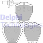 DELPHI set placute frana, frana disc DELPHI LP1703 (LP1703)